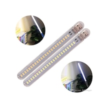 24 LED Beyaz Taşınabilir Mini USB Led Lamba 5730 SMD Kamp Gece Beyaz