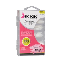 Nascıta Nasnaıl00164 Takma Tırnak 100lu Kutulu Stiletto
