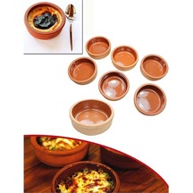 Toprak Güveç 6 Lı Naturel Ürün Toprak Güveç 6 Lı Naturel Ürün