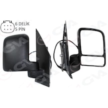 Ford Connect Sağ Dış Dikiz Aynası Çift Cam Elektrikli 2002-2009 2t14 17682 Fc-2t14 17682 Fb