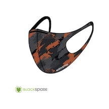 BLACKSPADE Unisex Koruyucu Maske Dağınık Desen L