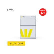 Werer Energy 51,2V 100Ah 5.4kW LiFePO4 WPU Series Bluetooth’lu Lityum Demir Fosfat Akü