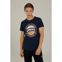 Lumberjack Ct1139 Island Logo T-Shırt 2Fx Çok Renkli