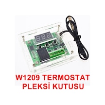 W1209 Termostat Için Pleksi Kutu