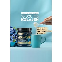 Nutraxin Beauty Collagen Gold Quality Powder 300 gr - Tip 1,2,3 Kolajen, Vitamin C, Hyalüronik Asit