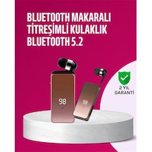 Yaka Klipsli Kablosuz Kulaklık Eller Serbest Konforuyla Günlük Yaşama Uyum Sağlar