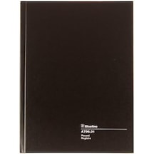 Kitap, Siyah, 26 X 19,5 Cm, 200 Sayfa A796.01 Açık Gri