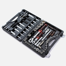 Worldforce Lokma Takımı 114 Parça S-ultra 1/4''-1/2'' Uzatmalı Cırcır - 11501