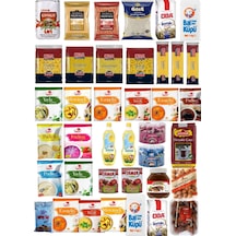 Ramazan Paketi Kumanya Yardım Gıda Erzak Kolisi Mega Paket 39 Parça Ürün