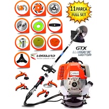 Cros Lombard Italy Sfr-11 Domınatore Sırt Tipi Benzinli Ot Çalı Çim Biçme Tırpanı+ Full Bahçe Setli Halı Yıkamalı