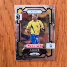 Prizm Monopoly Ronaldo No. 18 Lisanlı Oyun Kartları - Silver