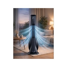 Kule Tipi Vantilatör Turbo Akıllı Fan - Hava Temizleme & Aromaterapi Özellikli - 70w Serinletici Fan