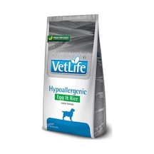 Vet Life Natural Dog Hypoallergenic Yumurta Ve Pirinçli Yetişkin Köpek Maması 12 Kg