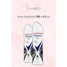 Rexona 72 Saat Invisible Kadın Sprey Deodorant 2 x 150 ML