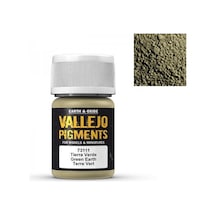 35 Ml. Green Earth Maket Boyası Pigmenti, Vallejo 73111 Standart