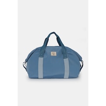 İcone Bag Icone Mat İçin Fermuar Kapamalı Yoga, Pilates, Fitness ,gym Spor Çantası Mavi