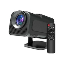 Android - 951 - Projeksiyon Siyah Tnabilir Sinema Projektörü 4k 1080p Ev - Shopgpt - Sineması Bluetooth