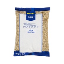 Metro Chef Firik Bulgur 1 Kg - Yeşil Tane Yapısı Ve İs Aromalı Geleneksel Lezzet 4'li Avantaj P Tarı