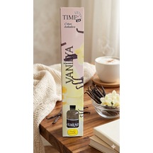 Tıme24 Vanilya Oda Kokusu 50 Ml Çubuklu Ortam Kokusu Tatlı Ve Kalıcı Vanilya Kokusu Diğer