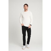 Alexandergardı Bisiklet Yaka Desenli Kazak E24-1112 001 Alexandergardı Bisiklet Yaka Desenli Kazak E24-1112 001