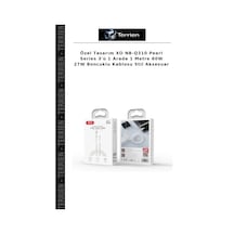 Özel Tasarım Xo Nb-q310 Pearl Series 3'ü 1 Arada 1 Metre 60w 27w Boncuklu Kablosu Stil Aksesuar