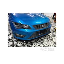 Kit Garaj Seat Leon Mk3 2012-2020 Fr Piano Black Ön Lip Plastik Boyalı