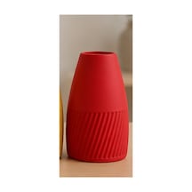 Modern Dekoratif Şık Masa 20 Cm Kırmızı Kırmızı