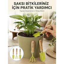 Mey İthalat Çiçek Bakımı İçin Bahçe El Aletleri Seti