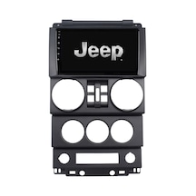 Jeep Wrangler Araç Multimedya Android Ekran Carplay Navigasyon Double Teyp 2+32 9" 07-10 Black Cadence