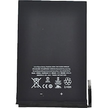 Apple Uyumlu iPad Mini 1 A1432 A1454 A1455 Tablet Batarya - Pil
