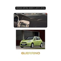 Nissan Micra March 2010-2016torpido Koruma Halısı Siyah Kenar