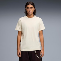 Puma Ess Elevated Tk Erkek Krem T-shirt 695703