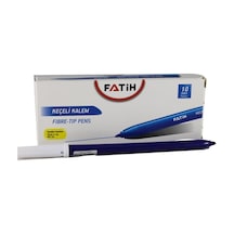 Fatih Keçeli Boya Kalemi Ofis Tipi 10 Lu Mavi 34030