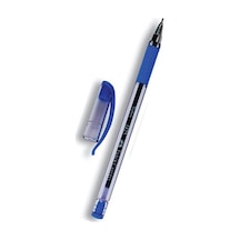 Faber-castell İğne Uçlu Tükenmez Kalem Mavi Renk 0,7 Mm Ergonomik Tutuş 2000 M Yazım Uzunluğu