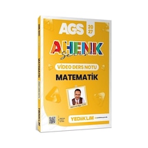 Yediiklim 2027 Meb-ags Sayısal Yetenek-matematik Video Ders Notları Ahenk Serisi - Mehmet Bilge Yıldız