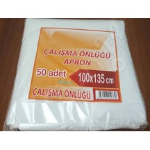 1000 Adet Tek Kullanımlık Naylon Önlük Penuar Çalışma Boya Mutfak Kuaför Önlüğü Apron Kullan At