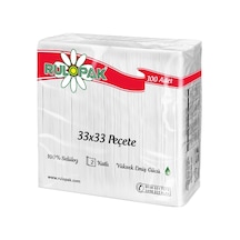 Rulopak 33X33 Garson Katlama Peçete 100 Adet 12'Li Paket