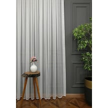 Evdepo Home Kullanıma Hazır Vual Tül Perde (540662467)