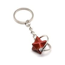 Jasper Doğal Taş Anahtarlık - Anh-0142