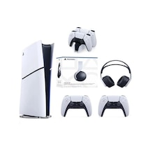 Sony Playstation 5 Slim Dijital + 2 Kol + Şarj İstastasyonu + Kulaklık
