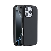 Symmetry Serisi İphone 16 Pro Uyumlu Magsafe Kılıf, Darbeye Ve Düşmeye Karşı Koruyucu Kılıf- Siyah Diğer