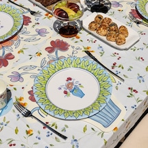 Vase Kağıt Tabak 26 Cm 12'li Paket Çok Renkli
