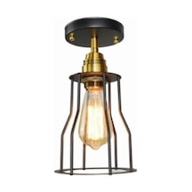 Riolight Retro Eskitme Duylu Kafes Armatür