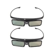 2 Adet Dlp-lınk 3d Gözlük, Awol Vision Ltv-2500, Ltv-3000 Pro, Ltv-3500 Pro, Vanish Tv Ve Dlp-lınk Olmadan 3d Projektörlerle Şarj Edilebilir Aktif Deklanşör Gözlükleri