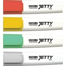 Pastel Renkler Fosforlu Kalem Jetty 4 Renk Turkuaz