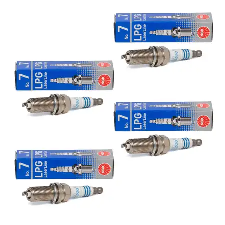 Ngk No 7 Lpg Laser Line Buji Takımı 1640 Lpg7 4 Adet 1640 Lpg Laser Line No 7 4'lü Buji Takımı