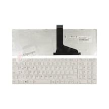 Alfabilgisayar Toshiba Uyumlu L855-10Q, L855-13M, L855-16Q Klavye Beyaz Renk Tuş Takımı