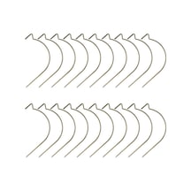 Kosona 20 Adet Paslanmaz Çelik Duvar Kanca: Taşınabilir Ev Giyim Askı, Gips Duvarı İçin Delme Gerektiren Dayanıklı Metal Kanca