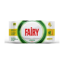 3 Adet Fairy Yüzey Temizlik Mendili Limon Yağlı 100'lü Tekli