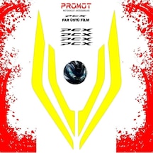 Promot Far Üstü Film Sarı - Honda Pcx 2021-2024